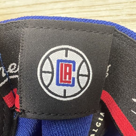 Mitchell‎ & Ness Los Angeles LA Clippers Snapback Hat Cap Two-tone Royal/Red New - Picture 15 of 16